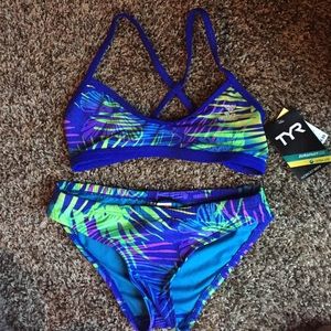 TYR Durafast Safari Crossfit Workout Bikini