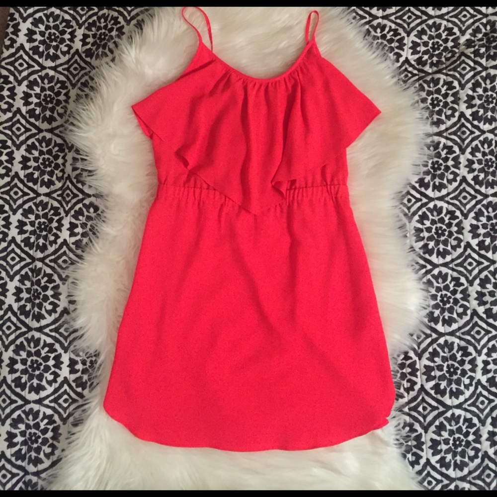 American Eagle coral dress