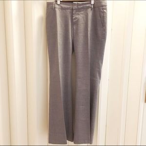 Banana Republic Gray Wide-Leg Trousers