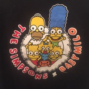 THE SIMPSONS X BAPE TEE