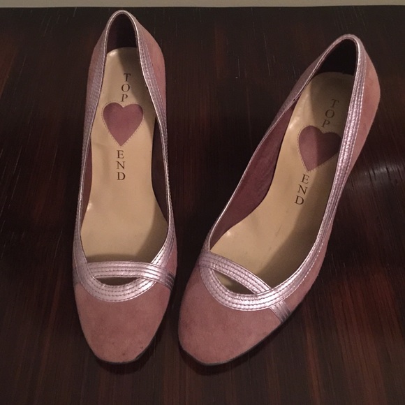 Top end suede pumps - Picture 1 of 3