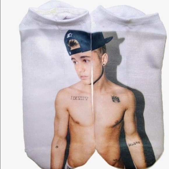 Justin Bieber socks!! - Picture 3 of 3
