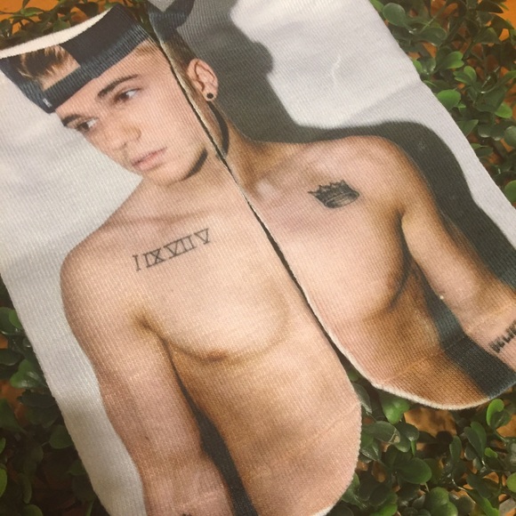 Justin Bieber socks!! - Picture 2 of 3