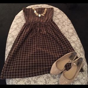 Beautiful Brown Zara dress