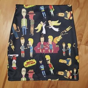 O-mighty Beavis and Butthead skirt