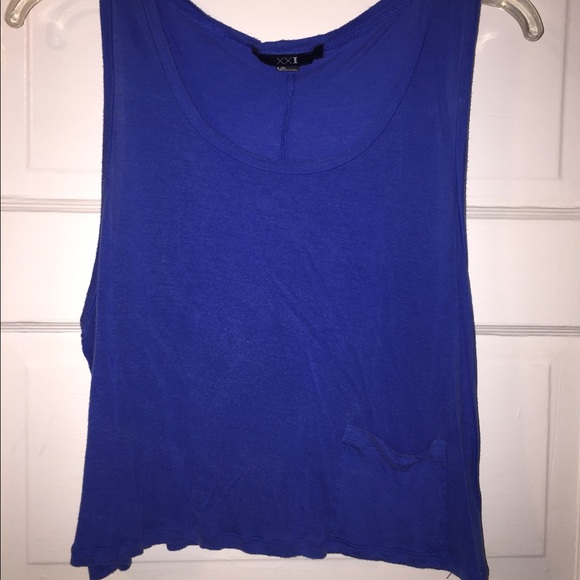 Forever 21 flowy crop top