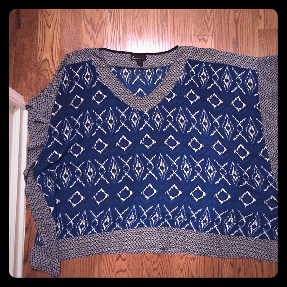 Lane Bryant top/ swim cover up