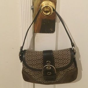 Brown Coach Handbag
