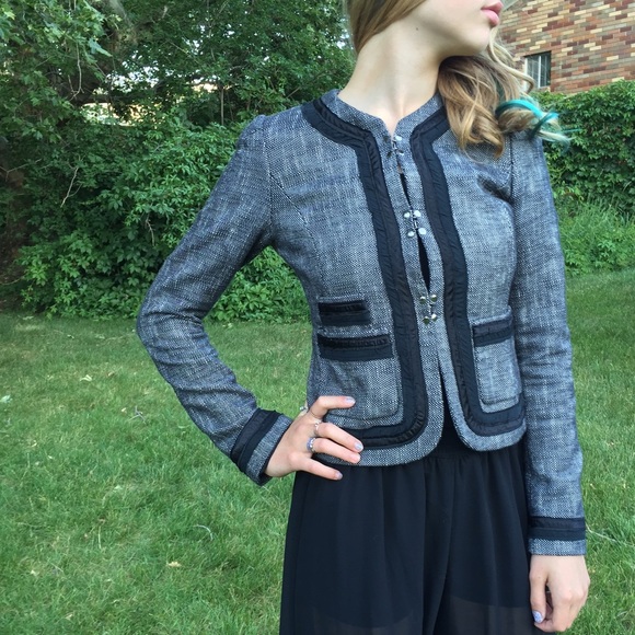 Banana Republic Vintage Tweed Blazer
