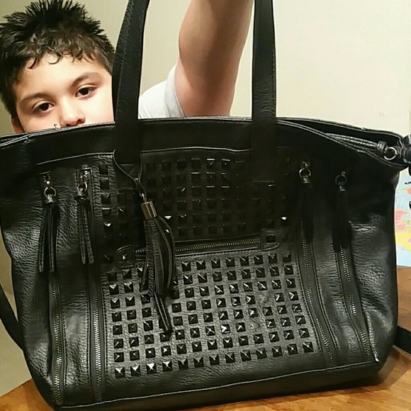 Black Leather Bag From Torrid