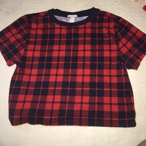 Cute plaid top