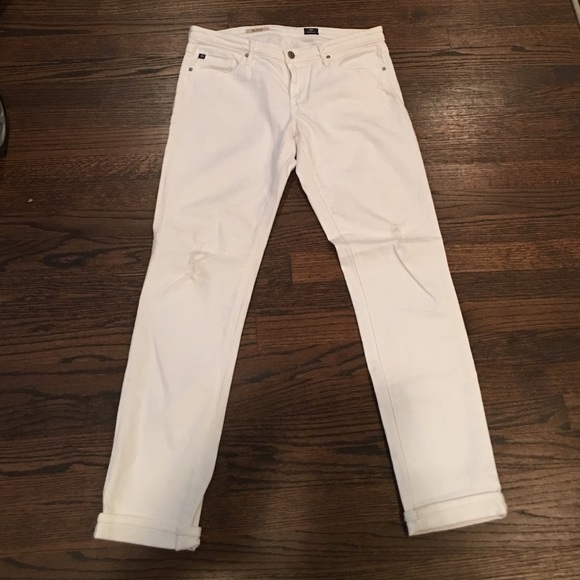 AG Adriano Goldschmied distressed Stevie