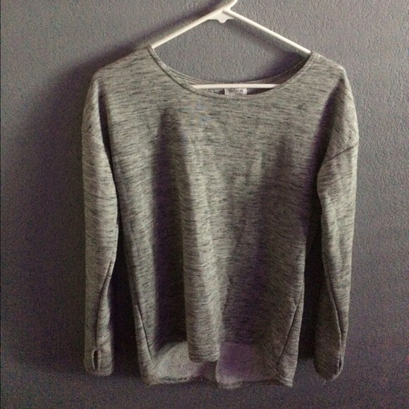 simple grey shirt