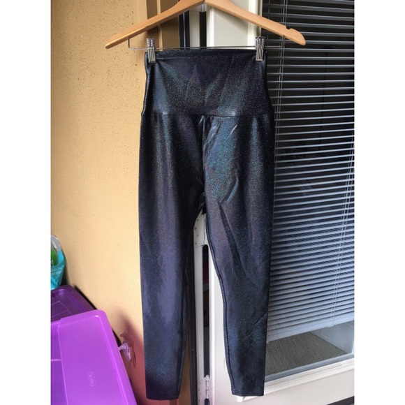 Shiny disco leggings!