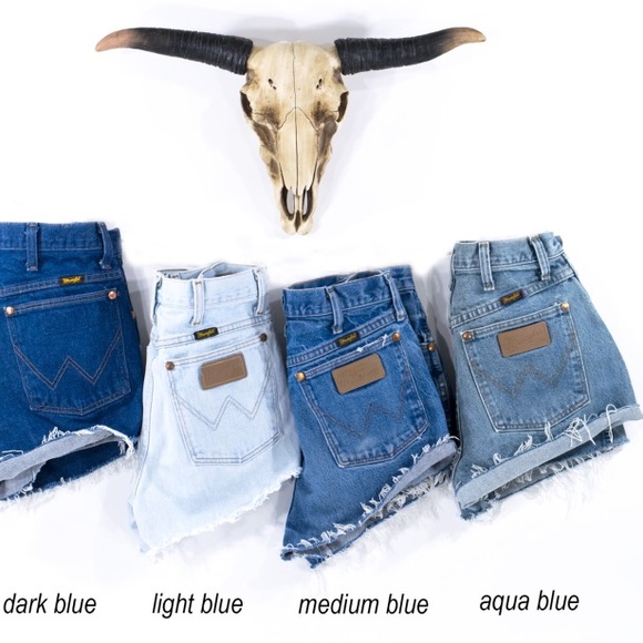 wrangler jean shorts