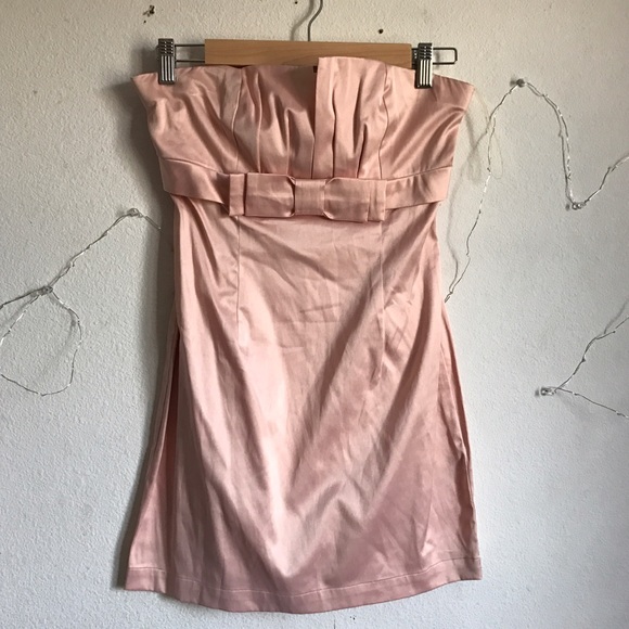 blush strapless dress NWT - Picture 1 of 2