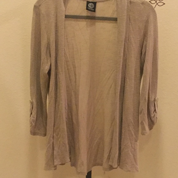 Taupe cardigan