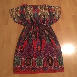 Multi color dress 😍