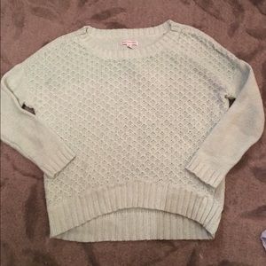 Mint knit sweater