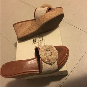 Coach wedges