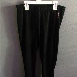 black soccer pants