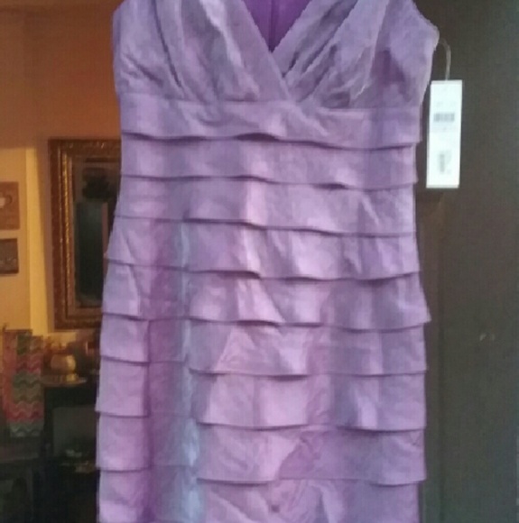 London times ruffle dress