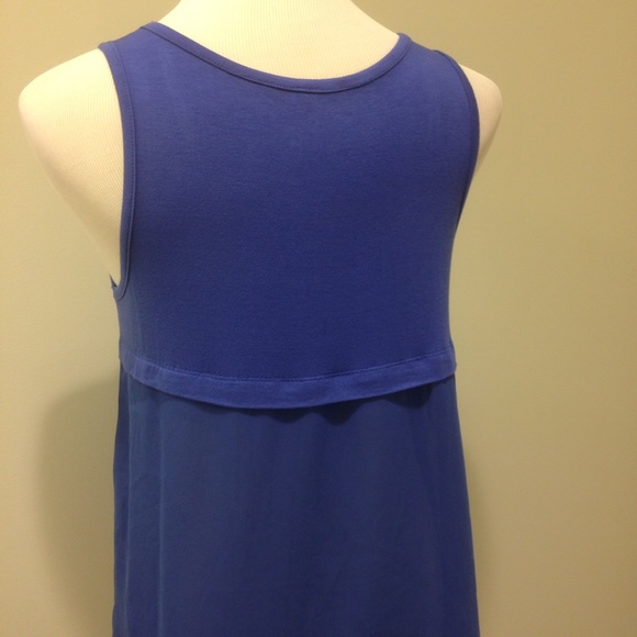 CLEARANCE Beautiful high-low sleeveless top - Picture 4 of 4