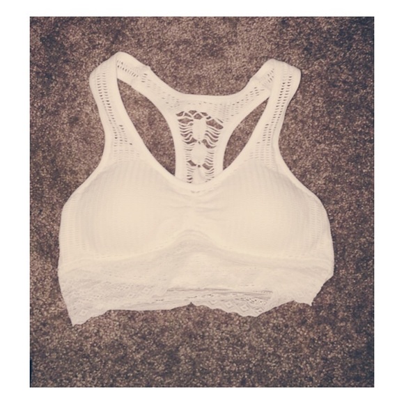 Free Press White Bralette