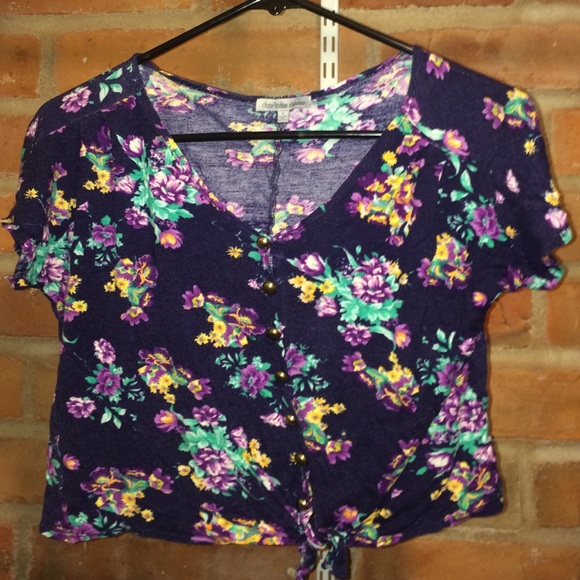 Floral Crop Top