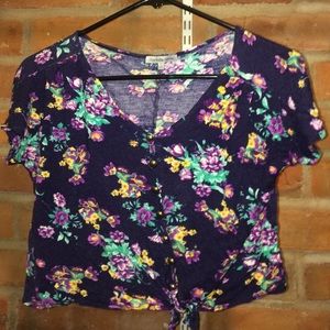 Floral Crop Top