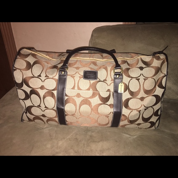 Coach duffle bag
