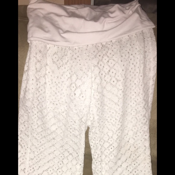 Swim suite cover up pants