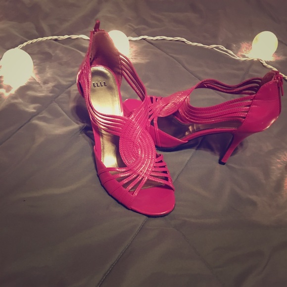 Elle Pink High heels