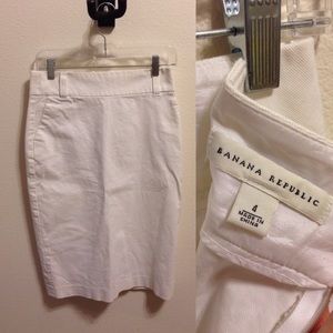 Banana Republic High Waisted Pencil Skirt