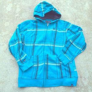 Men's Large Hurley Hooded Jacket