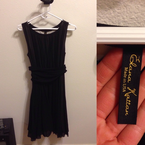 Elana Kattan Dresses & Skirts - Elana Kattan Cocktail Dress (Chiffon)