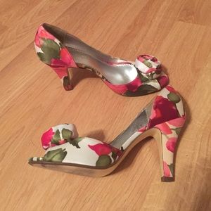 Floral heels