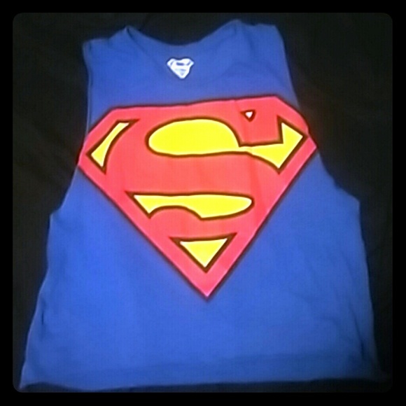 Superman crop top