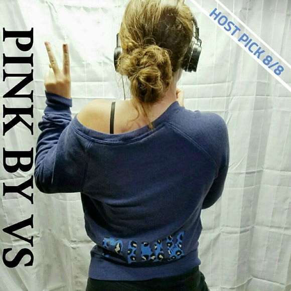 Victoria's Secret Tops - Pink by Victoria Secret Sweatshirt