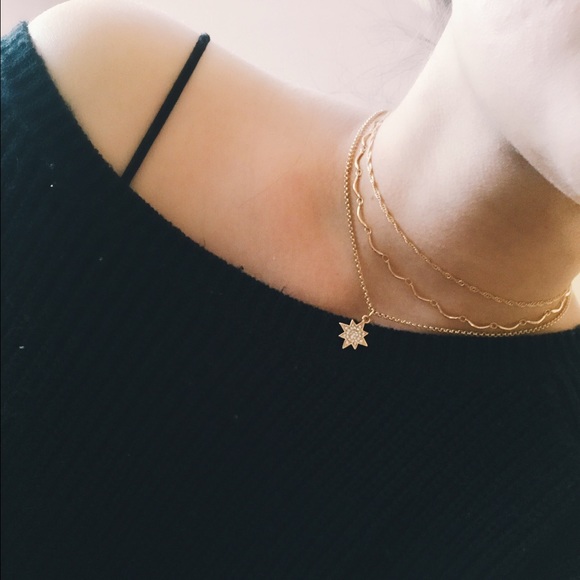 New ✨Delicate stardust chain