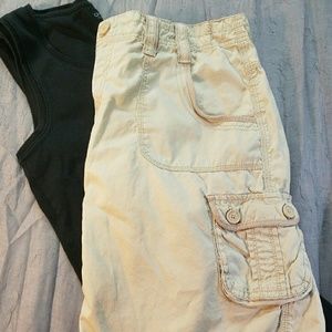EUC Kahki Skirt from Field and Stream