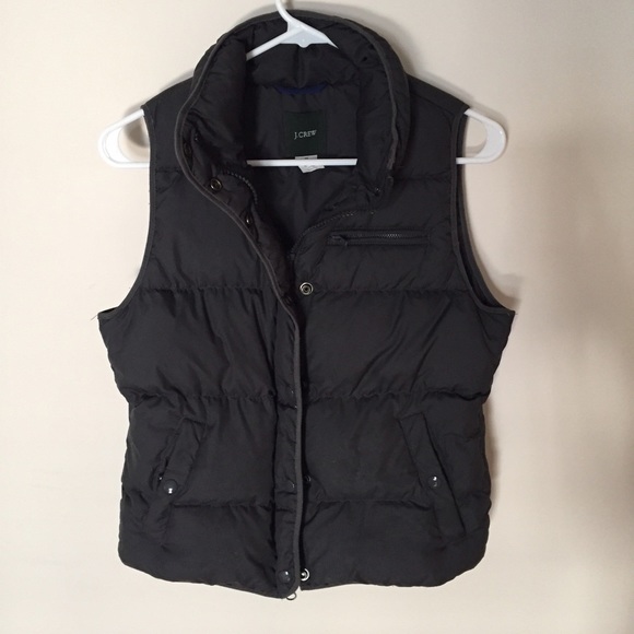 J.crew xs puff vest