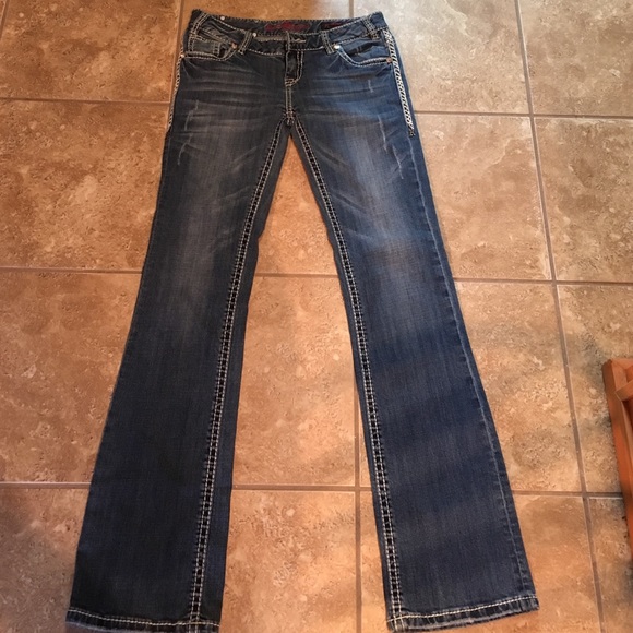 Rock &I Roll Cowgirl Jeans** Size 28/36