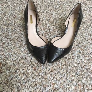 Black Amazon Snake heels
