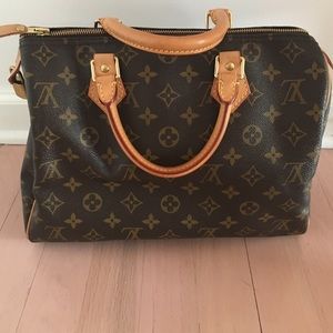 Authentic Louis Vuitton Speedy 35