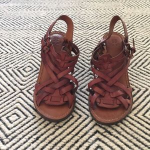 Lucky Brand 7.5 leather sandal