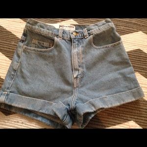 American Apparel Jean Shorts