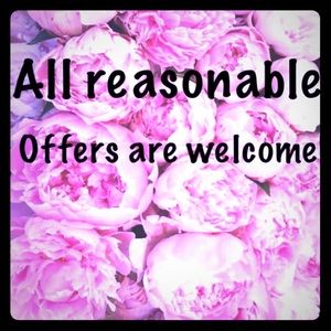 Reasonable offers are excepted!!!