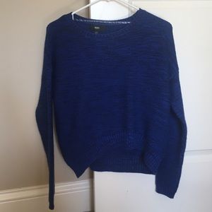 Mossimo Blue Crop Sweater