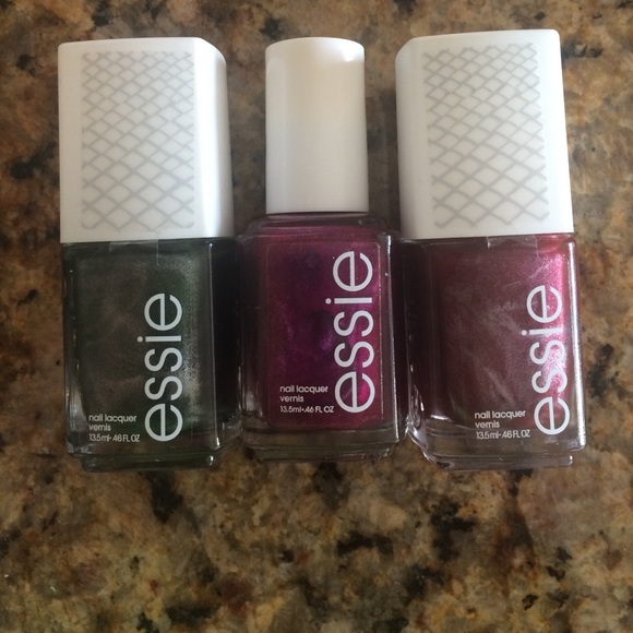 3 Unopened Essie Polishes, Sparkly